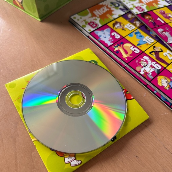 Nickelodeon Nick DVD Bingo Board Game Spongebob Squarepants Nickelodeon / Mattel - Picture 8 of 15